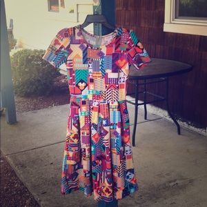 Lularoe Amelia Style Disney Dress